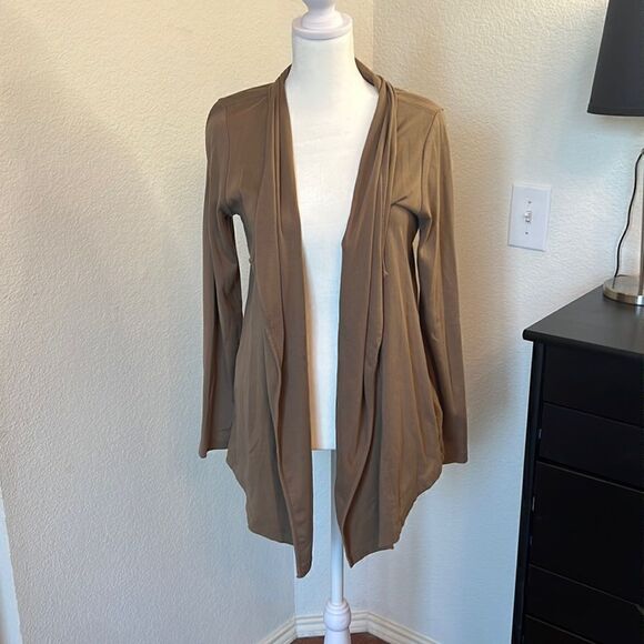 J. Jill Open Front Draped Cardigan - Size S - Picture 1 of 5